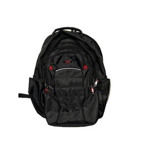 Eastsport Unisex 19 Limited Magnus Tech Backpack Black/Red
